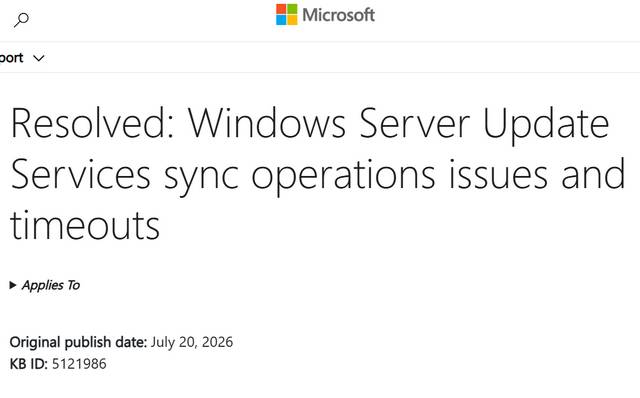 WSUS-Error-Fix