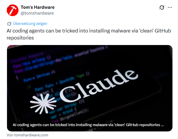 Claude Code als Malware-Schleuder