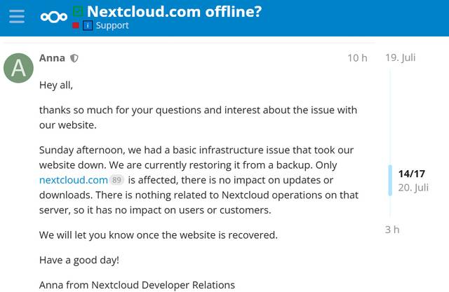 nextcloud-status