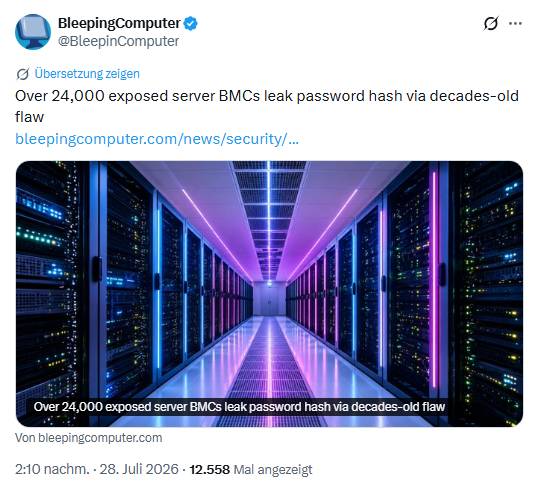 BMC-Schwachstelle CVE-2013-4786