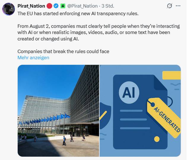 EU-AI-Transparenzregeln