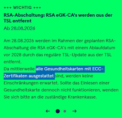 GematikRSA-Abschaltung