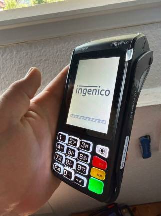 Ingenico Terminal hängt