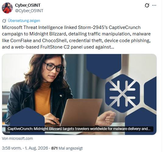 Microsoft on CaptiveCrunch