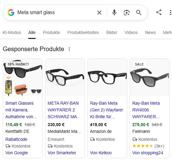 Meta Smart Glass