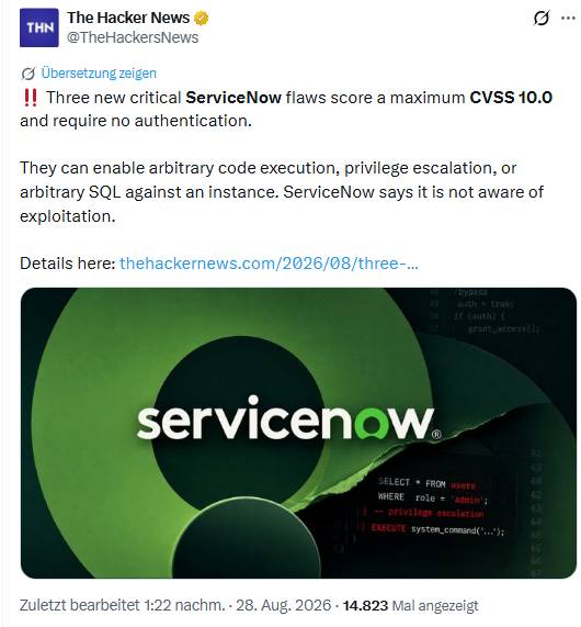 ServiceNow-Security Flaws