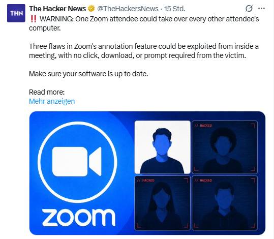 Zoom-Flaw