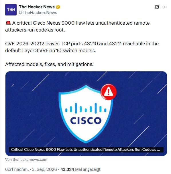Cisco Nexus 9000