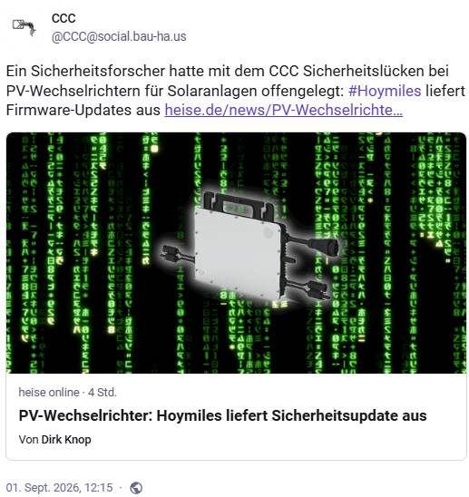 Hoymiles-Update