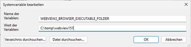 WebView2-Environment-Variable