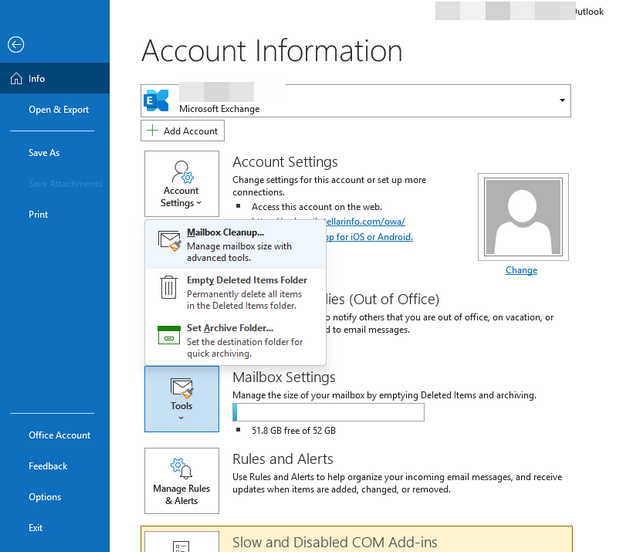 Office Account Information