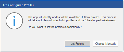 List Configured Files