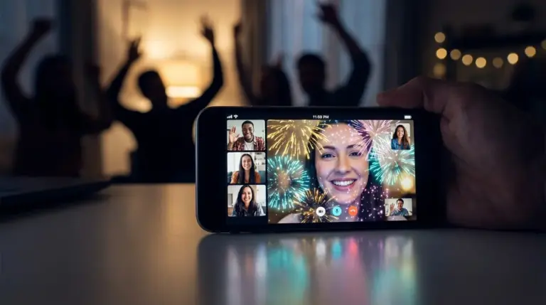 WhatsApp startet mit Feuerwerk und Konfetti ins neue Jahr