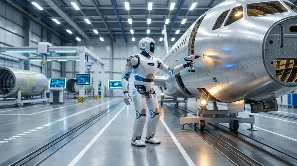 Airbus testet humanoide Roboter von UBTech in der Flugzeugfertigung