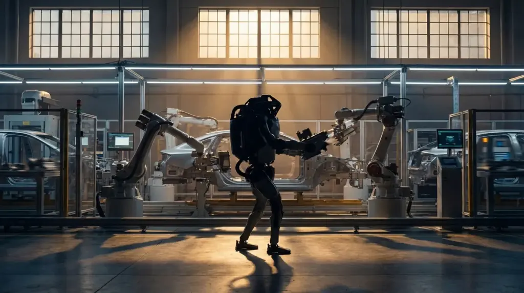 Atlas-Roboter startet Serienproduktion: Humanoiden-Welle erreicht die Fabrikhallen