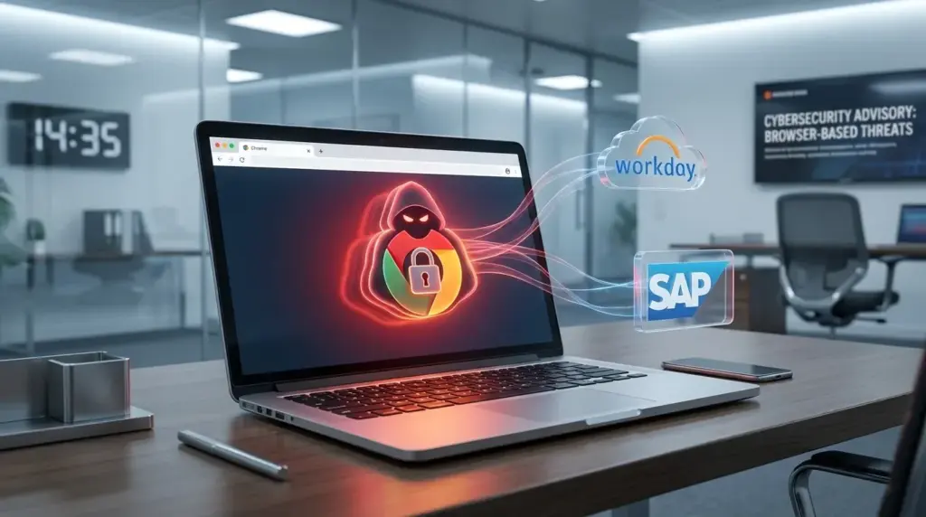 Chrome-Erweiterungen kapern HR- und ERP-Systeme