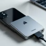 Corsair EX400U: USB4-SSD mit MagSafe für mobile Profis
