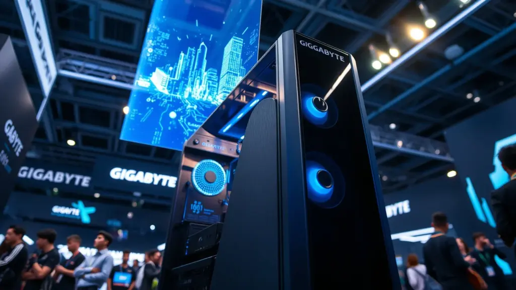 GIGABYTE demonstriert KI-PCs für die Zukunft der Kreativarbeit