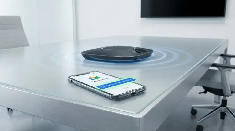 Google Meet: Ultraschall erkennt automatisch Konferenzraum-Betritt