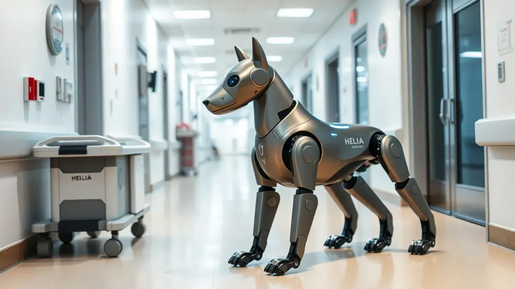 HELIA: Roboter-Hund unterstützt Ärzte in Würzburger Klinik
