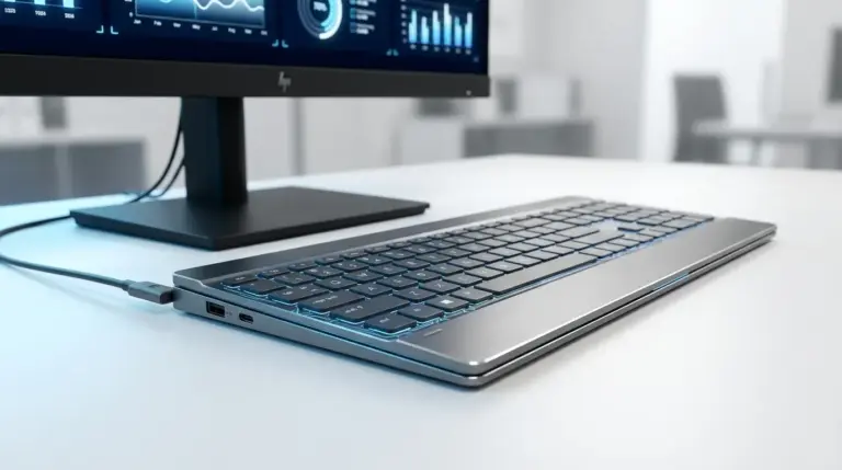 HP EliteBoard G1a: Der Desktop wird zur Tastatur