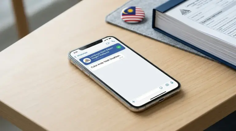 Malaysia führt Steuer-Benachrichtigungen über WhatsApp ein