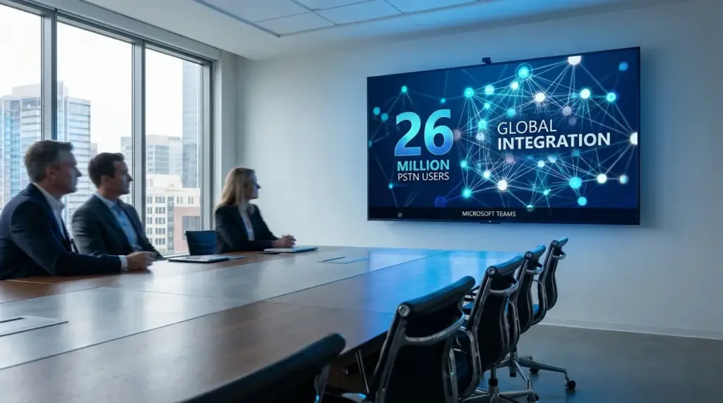 Microsoft Teams Phone knackt 26-Millionen-Nutzer-Marke