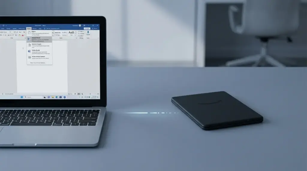 Microsoft Word verliert direkten Kindle-Export