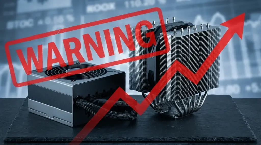 PC-Hardware: Neue Preisschockwelle trifft Netzteile und Kühler