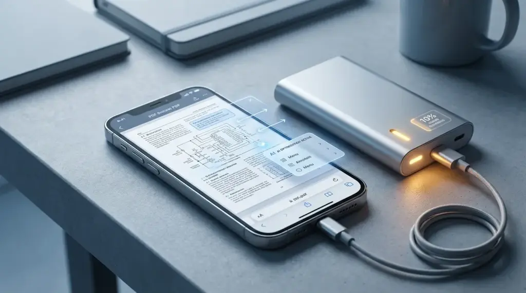 PDF-Editoren: KI-Features fordern Akkulaufzeit heraus