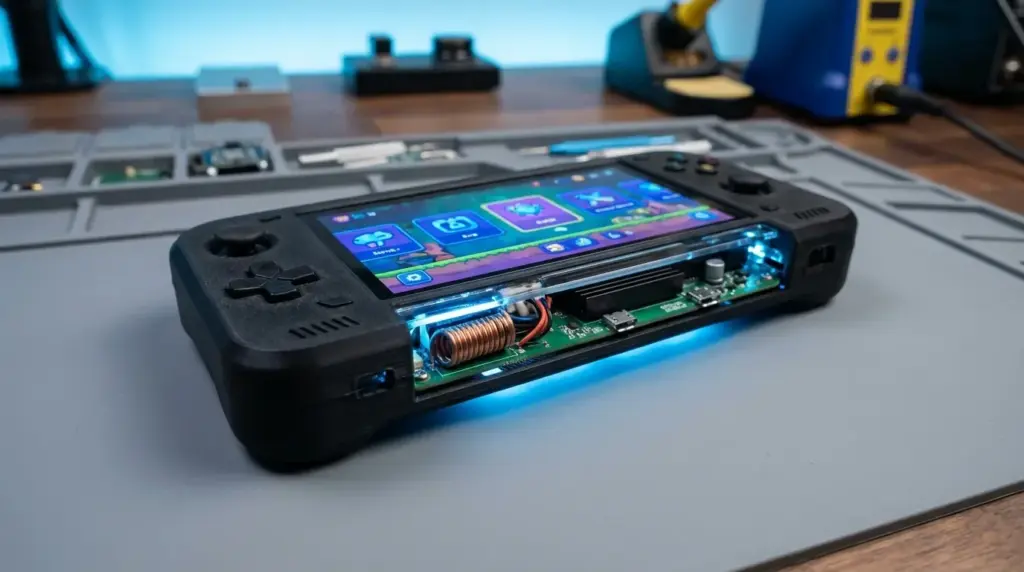 PS4 Slim: Bastler baut Konsole zum Handheld um