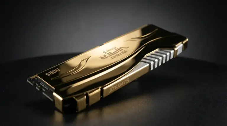 Patriot Viper Xtreme 5: Gold-Edition setzt bei DDR5 auf Luxus und Tempo