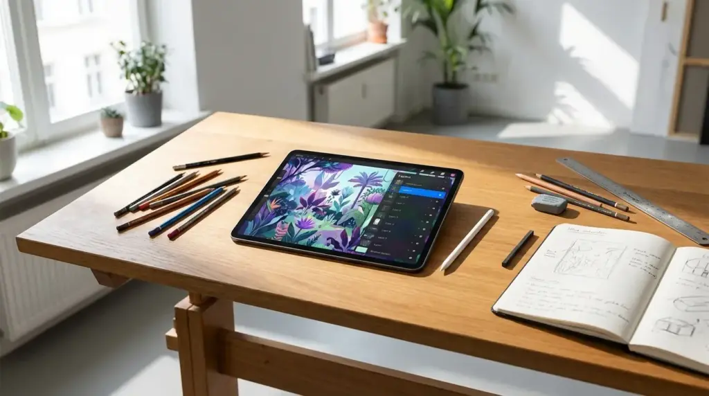 Procreate-Kurs: Berlins Künstler entdecken die digitale Leinwand