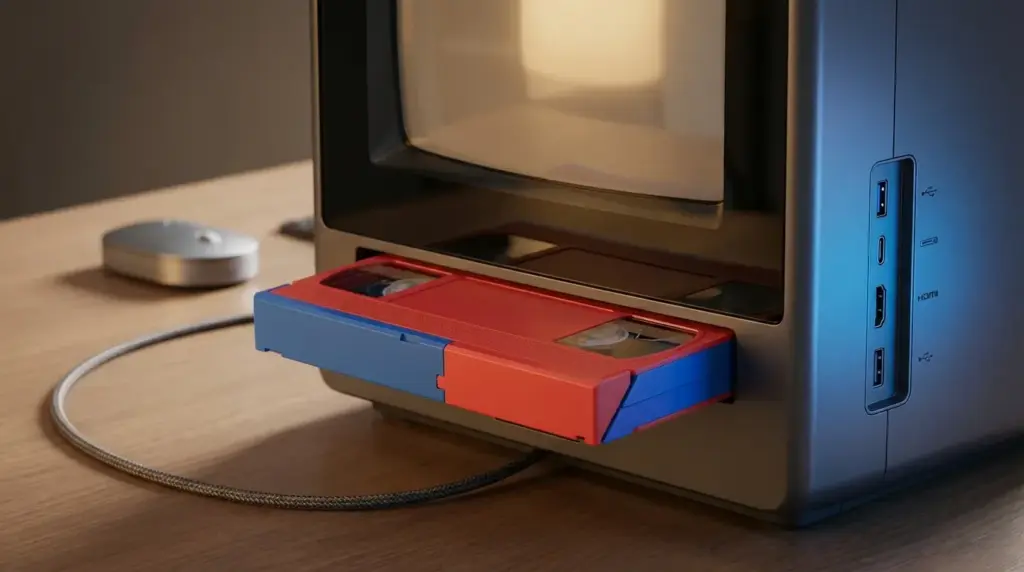 RetroBox: Neuer Player für Retro-Fans mischt VHS mit HDMI