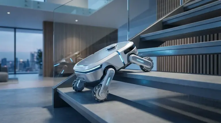 Roborock Saros Rover: Der erste Staubsauger-Roboter, der Treppen steigt