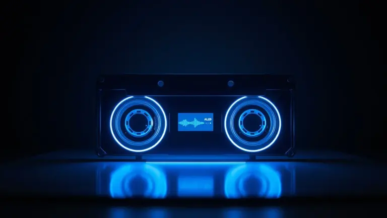 Samsung: KI-OLED-Kassette und Plattenspieler als Retro-Vision