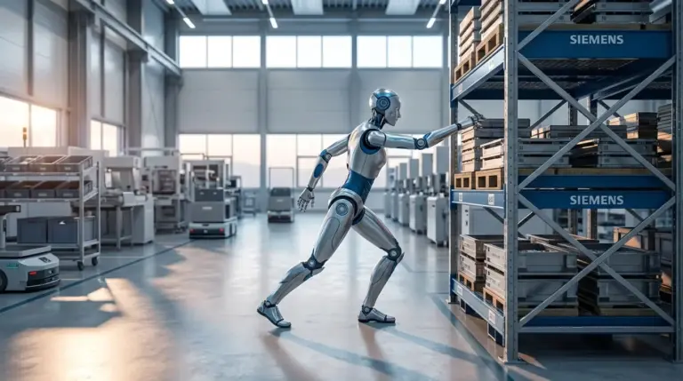 Siemens und Humanoid testen humanoide Roboter in der Industrie