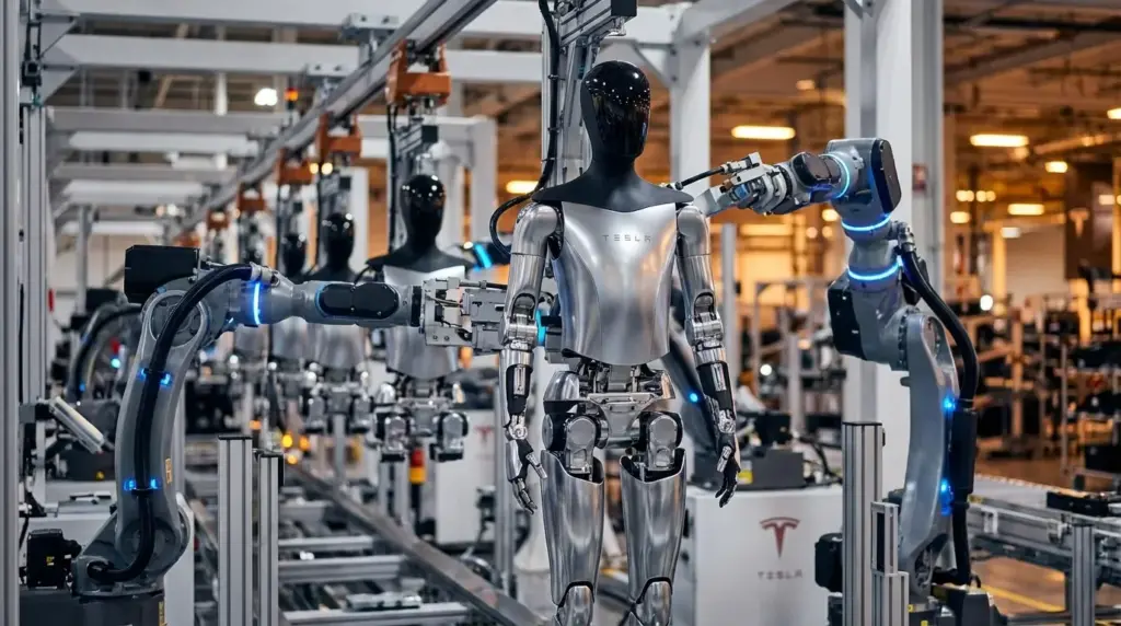 Tesla startet 2026 die Massenproduktion des Optimus Gen 3