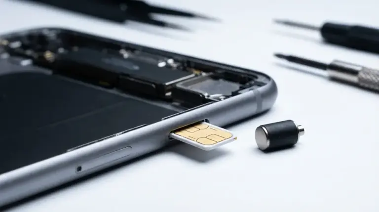 iPhone Air: Techniker bauen SIM-Karten-Schacht nach